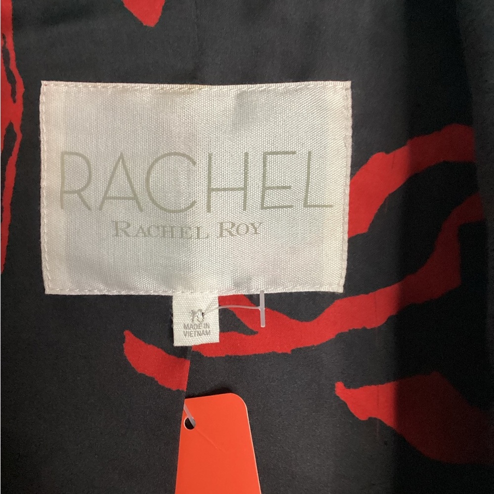 RACHEL Rachel Roy Black Blazer 10 - Picture 9 of 10